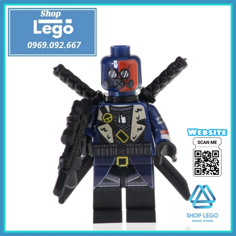 Xếp hình Dare Devil Deadshot Harley Quinn Robin Spider man Wonder Woman Joker Lego Minifigures POGO pg8196