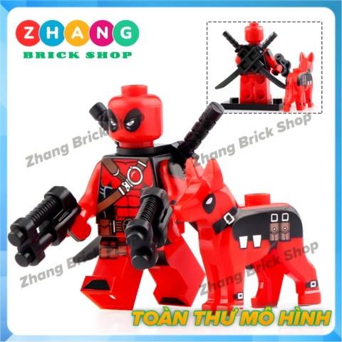 Xếp hình Deadpool siêu anh hùng Marvel Lego Minifigures Koruit KT1030