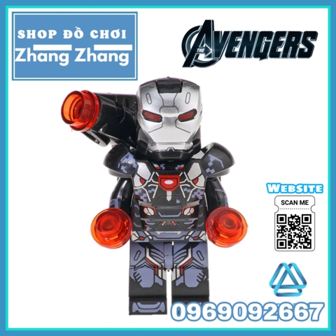 Xếp hình Avengers Endgame - Infinity War siêu anh hùng Marvel Lego Minifigures Kopf KF6091