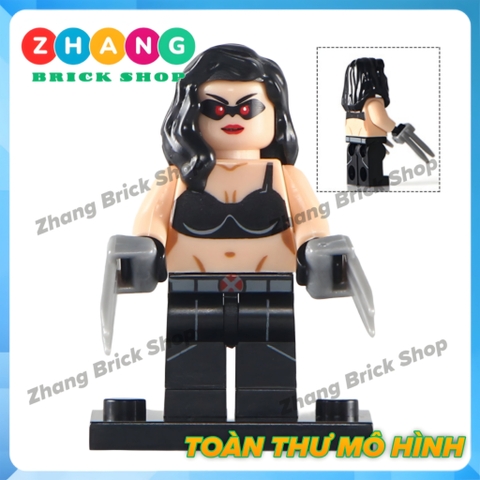 Xếp hình The Flash Deadpool Punisher Laura X23 Fantomex Reaper Jay Garrick Super-man Lego Minifigures POGO PG8063