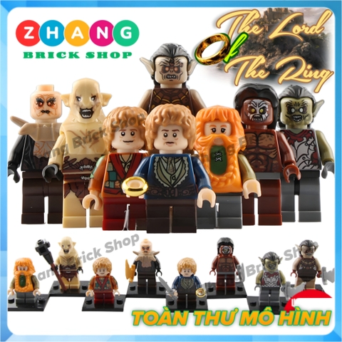 Đồ chơi xếp hình Chúa tể những chiếc nhẫn trong The Lord of the Rings Minifigures POGO PG8149