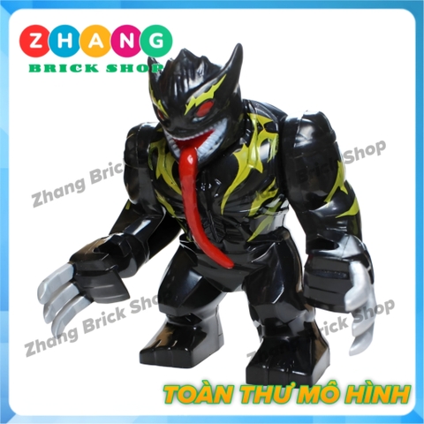 Xếp hình Symbiote Wolverine siêu anh hùng Marvel X-men BigFigures Lego Minifigures POGO PG2064 PG8241