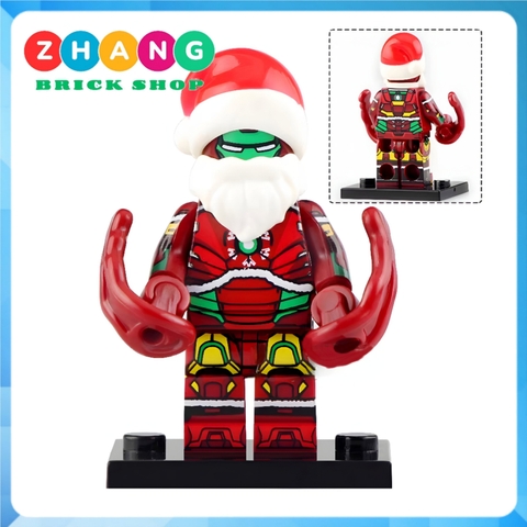 Xếp hình Giáng sinh Christmas Batman - Superman - Iron Man - Thanos - Deadpool - Harley Quinn Lego Minifigures WM6104