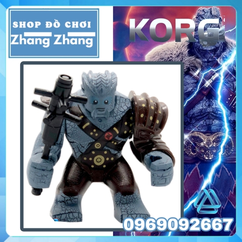 Đồ chơi Xếp hình Korg Avengers Endgame Thor : Ragnarok Bigfigures Minifigures Xinh Xh1050