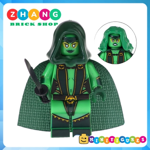 Xếp hình Black Widow - Gamora - Captain America - Riddler - Magik - Valkyrie - Beast Lego Minifigures Pogo PG8193