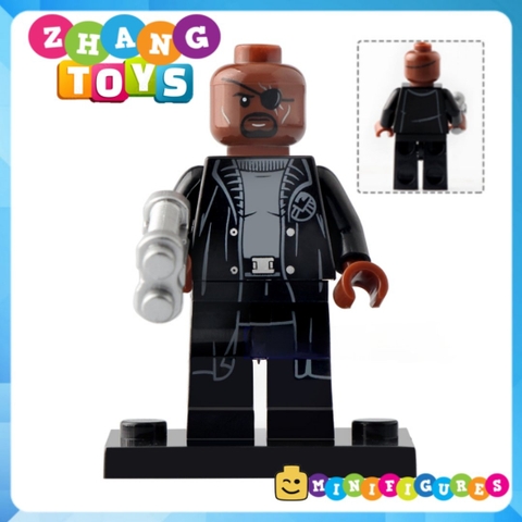 Xếp hình Spider Man : Far For Home Peter Parker Mysterio Nick Fury Hydro Man Happy Hogan Lego Minifigures Koruit wm6062