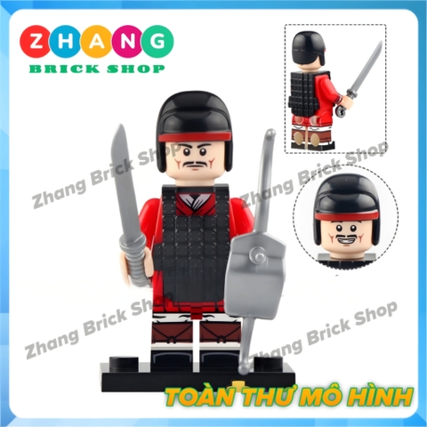 Đồ chơi xếp hình Hán Sở tranh hùng - Lưu Bang đại chiến Hạng Vũ Minifigures Koruit KT1092