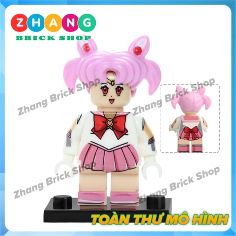 Xếp hình Sailor Moon Thủy thủ mặt trăng Tuxedo Lego Minifigures POGO PG8156