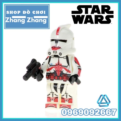 Đồ chơi xếp hình Star Wars Stormtrooper Special Forces First Order Trooper Minifigures POGO PG8097