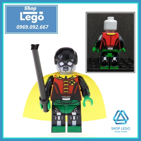 Đồ chơi Xếp hình Mister 08 Thor gồm Killer Frost - Punisher Toxin Ghost Rider - Robin Batman Minifigures POGO PG8194