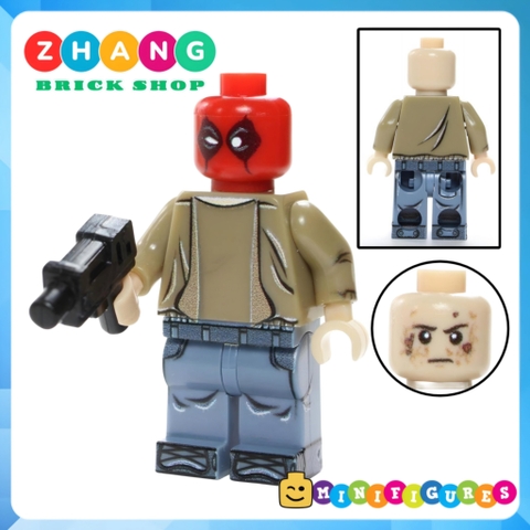 Xếp hình Batman Dealpool Wolverine Lego Minifigures Pogo PG8204