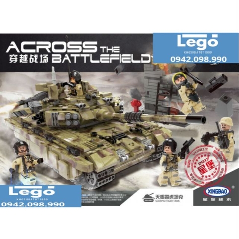 Lego xếp hình xe tăng T90