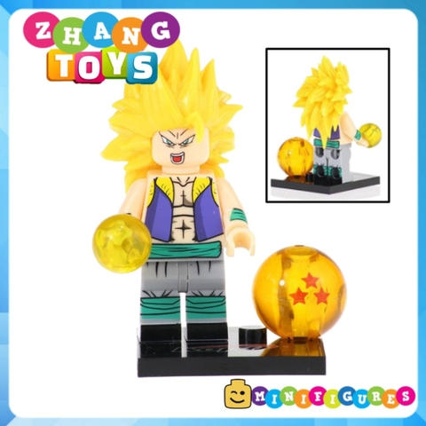 Xếp hình 7 viên ngọc rồng Dragon Ball Trunks Broly
Gotenks Goku
- Evil Buu - Xeno Bardock Lego Minifigures Kopf KF6042