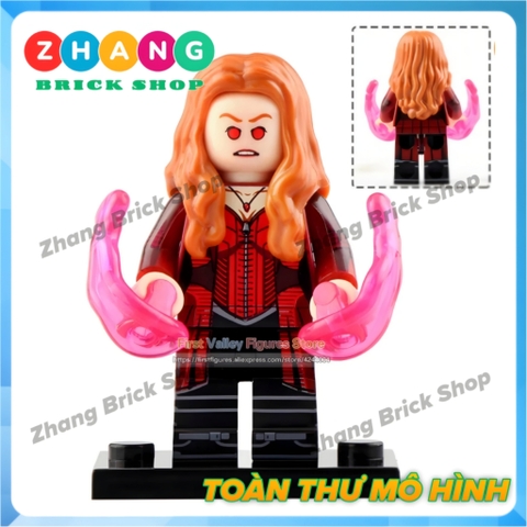 Xếp hình Avenger Thor Captain Marvel Ant man dr Strage  Wasp Scarnet Witch War Machine Iron Man Lego Minifigures Wm6063
