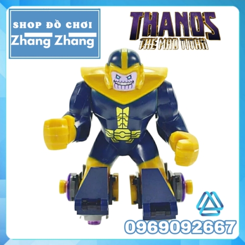Đồ chơi Xếp hình Bigfigures Thanos Comics đại chiến vũ Marvel mới nhất Minifigures Jisi Decool 0288