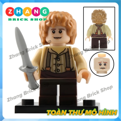Xếp hình The Lord of the Rings Dwalin - Bifur - Bain - Balin - Thorin - Bilbo Baggins Lego Minifigures POGO PG8150