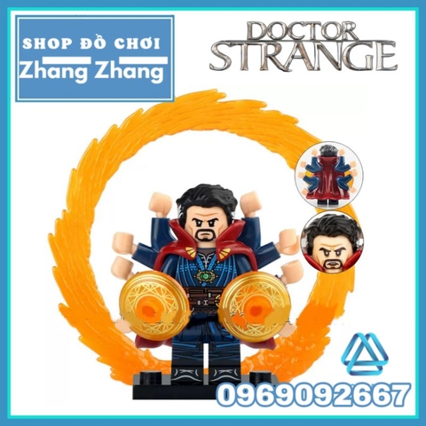 Đồ chơi xếp hình Evil Dortor Strage Scarlet Witch Wong Master Mordo Minifigures Xinh X0335