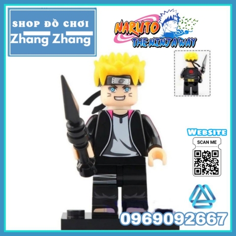 Xếp hình Naruto Boruto Mitsuki Gaara Minato Hashirama Tobirama Sakula Pain Lego Minifigures Kopf Kf6112