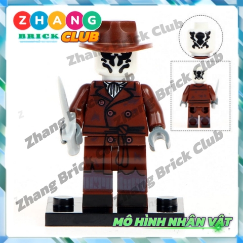 Mô hình nhân vật Joker Spawn Dr Fate Rorschach Super Girl Green Lantern Blink Captain Marvel POGO PG8085