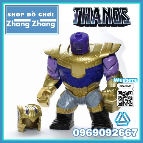 Xếp hình Thanos Endgame Avengers Infinity War chiến binh Big Figures Lego Minifigures POGO PG2057 PG8241