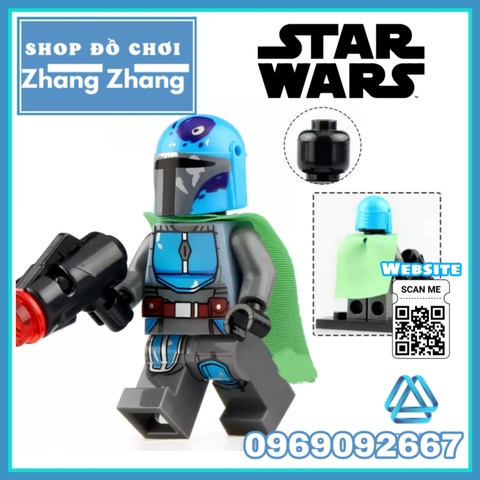 Xếp hình Star Wars Rey
 - Boba Fett
 - Ben Kenobi 
 - Jango Fett
 - Mandalorian Warrior Lego Minifigures G G0102