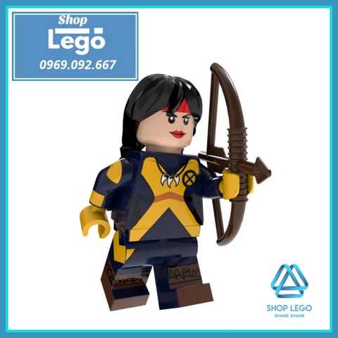 Xếp hình Cannonball
- Wolfsbane
- Magik
- Mirage - Magma - Mr Negative's - Ghost Spider Lego Minifigures POGO PG8219