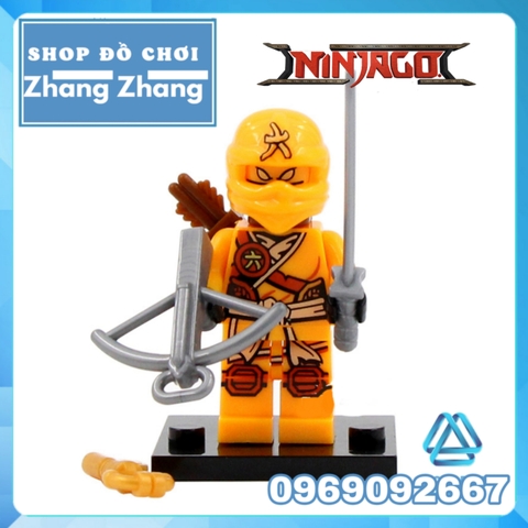 Xếp hình Ninjago: Master of Spinjitzu đại chiến tộc rắn Pythor Chen Lego Minifigures Xinh X0118