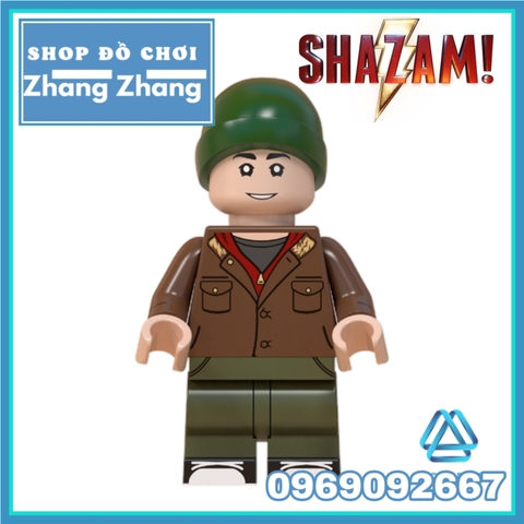 Xếp hình Shazam Billy Batson Mary Thaddeus Sivana Freddy Freeman Darla Dudley Pedro Pena Lego Minifigures Koruit Wm6058