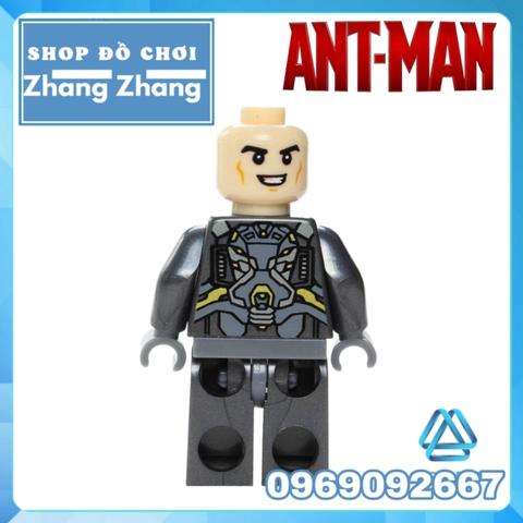 Xếp hình Ant-Man Yellow Jacket Siêu anh hùng Marvel Lego Minifigures MG0002