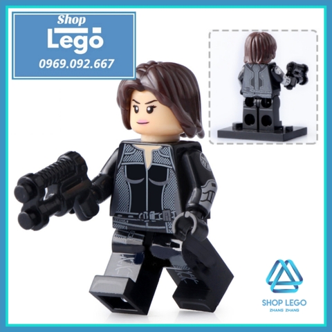 Xếp hình Biệt đội S.H.I.E.L.D MockingBird Jemma Simmons Phil Coulson Grant Ward Leo Fitz Lego Minifigures X0182