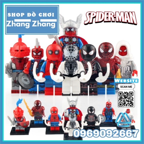 Đồ chơi xếp hình người nhện Spider Man Minifigures Xinh X0281