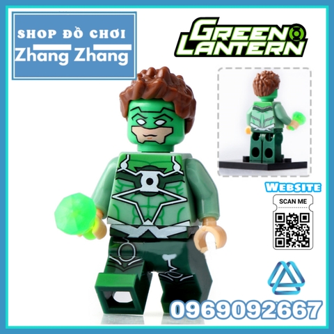 Xếp hình Flash & Shazam Green Lantern Fire Storm - Black Adam - Lobo - Scarecrow DC Comics Lego Minifigures Xinh X0153