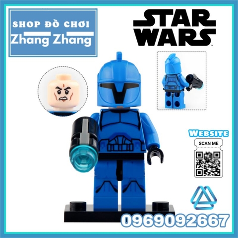 Đồ chơi xếp hình Star Wars binh đoàn Stormtrooper và Shadow Guard Minifigures POGO PG8287