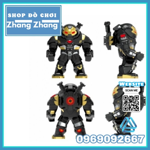 [9.8 cm] Xếp hình Hulkbuster Warmachine tặng kèm Iron man Người sắt trong Avengers Lego Minifigures Xinh Xh1160