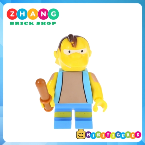 Đồ chơi xếp hình Gia đình Simsons Bartman - Marge Homer Nelson - Flanders Bart Milhouse Kopf KF6039