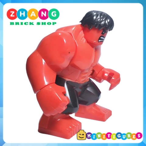 Xếp hình Người khổng lồ đỏ Hulk mới nhất bản hiếm Lego Minifigures Xinh EG18004 EG023
