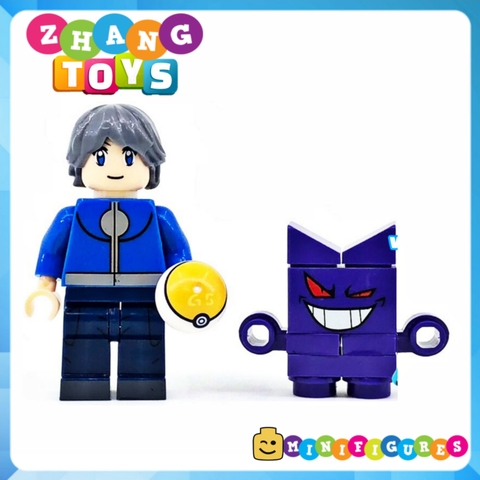 Xếp hình dành cho các bé tặng kèm bóng và pokemon theo mẫu Lego Minifigures SY620