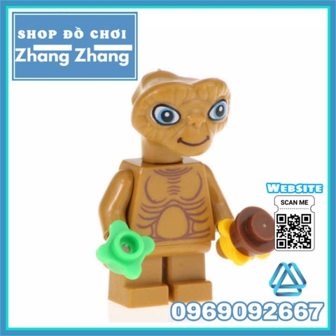 Đồ chơi xếp hình Sinh vật ngoài hành tinh E.T The Extra Terrestrial Minifigures Kopf KF814