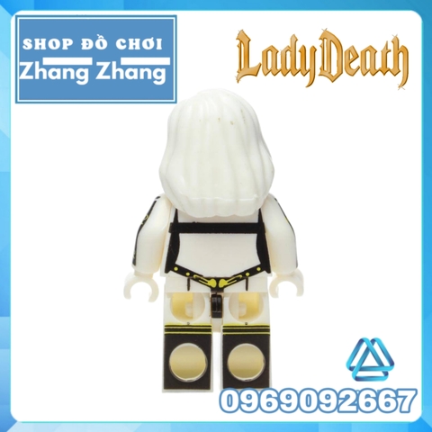 Xếp hình Lady Death Siêu anh hùng Marvel siêu hot 2019 mới nhất Lego Minifigures Wm wm377
