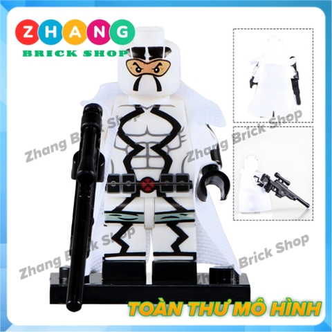 Xếp hình The Flash Deadpool Punisher Laura X23 Fantomex Reaper Jay Garrick Super-man Lego Minifigures POGO PG8063