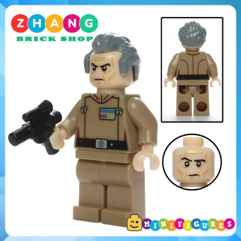 Xếp hình Star Wars Han Solo - Shaak Ti - Luminara Unduli - Luke Skywalker - Oola MTarkin Lego Minifigures POGO PG8051