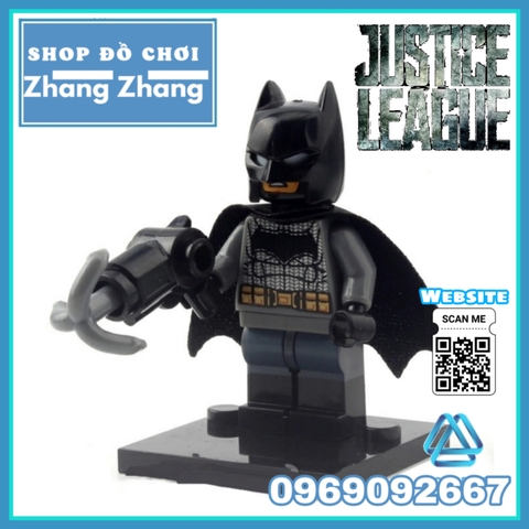 Xếp hình Justice League Batman - Wonder Woman - Luther - Deathstroke - Red Hood - Super man Lego Minifigures Xinh X0108