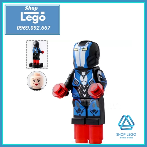 Xếp hình Black Widow Hawkeye Ant man Pepper Thor War Machine Nebula Nick Fury Captain America Lego Minifigures SY1311