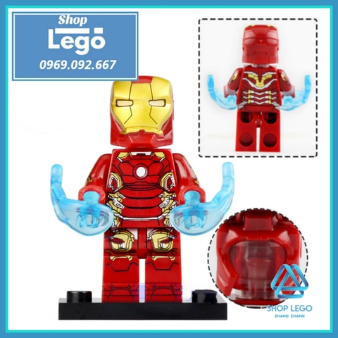 Xếp hình Biệt đội Avengers Age of Ultron mới nhất 2020 Iron Man Lego Minifigures Xinh X0267