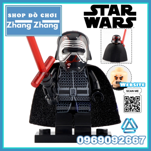 Xếp hình Star Wars Mandalorian and Rise of Skywalker Dameron Mando Sith Trooper Cara Dune Raider Lego Minifigures G0001