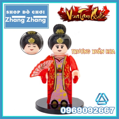 Đồ chơi xếp hình Tam quốc Tào Ngụy Tử Hoàng - Hạ Hầu Đôn Hứa Trử - Trương Liêu - Tuân Úc Minifigures Decool 20319-20324