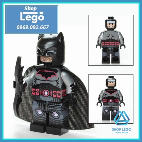 Xếp hình Deathstroke, Martian Manhunter, Flash Siêu anh hùng DC Comics Lego Minifigures POGO PG8211