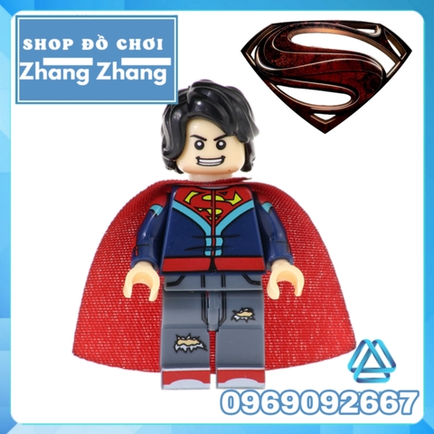 Xếp hình Titans Superboy Atom Smasher Metamorpho Negative Iron Man Vulture Stan Sandman Lego Minifigures Kopf KF6072