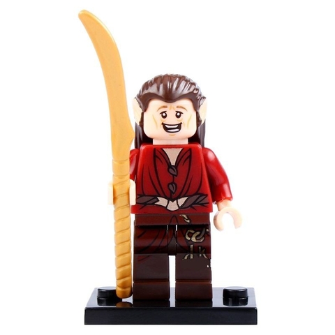 Xếp hình Haldir - Tauriel - Legolas - Mirkwood Elf Chief - Legolas - Elrond Lego Minifigures Pogo PG8027