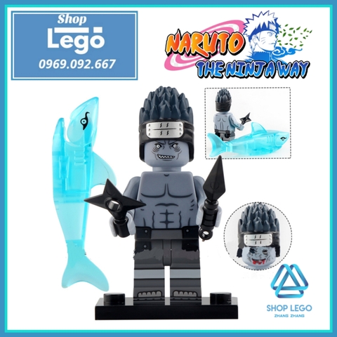 Xếp hình Hoshigaki Kisame - Senju Hashirama - Naruto Uzumaki mới nhất 2021 Lego Minifigures Kopf KDL806